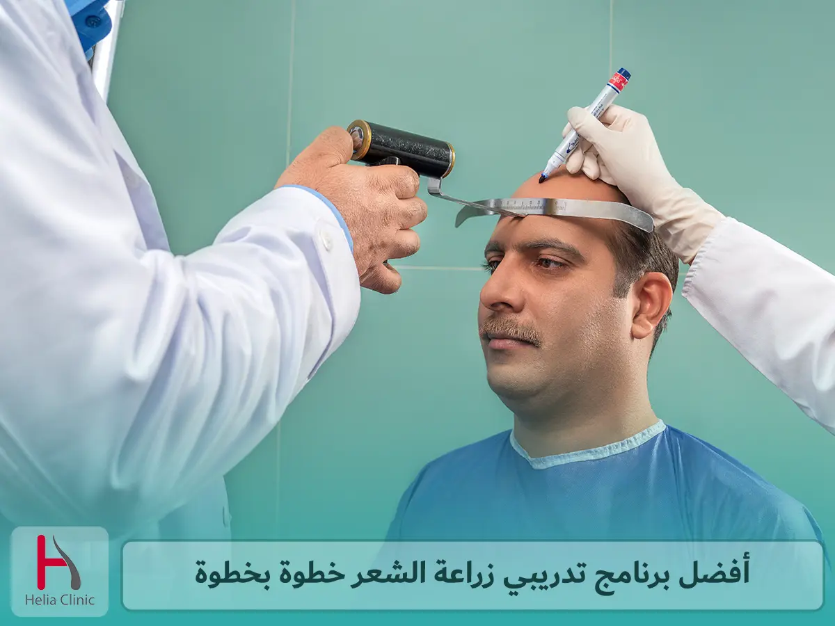 أفضل برنامج تدريبي زراعة الشعر خطوة بخطوة