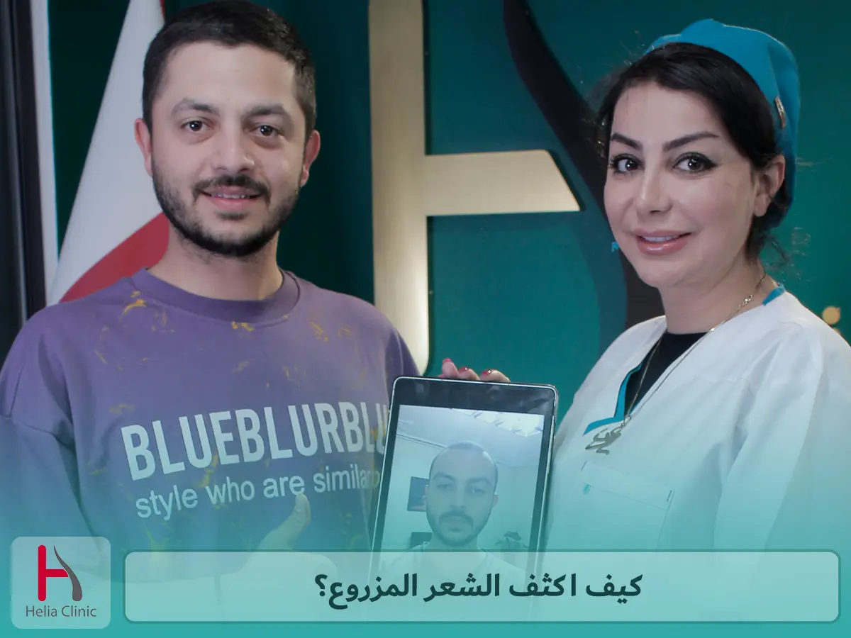 كيف اكثف الشعر المزروع؟