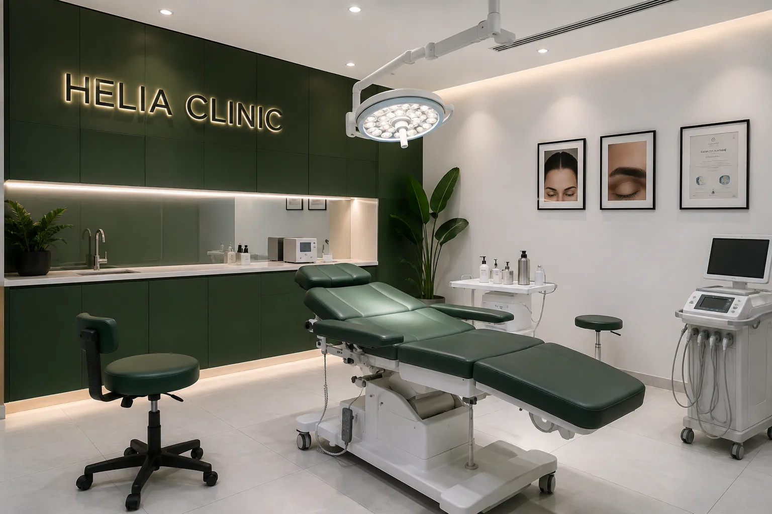 Helia Clinic treatment room