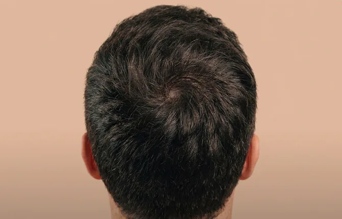 After hair transplant