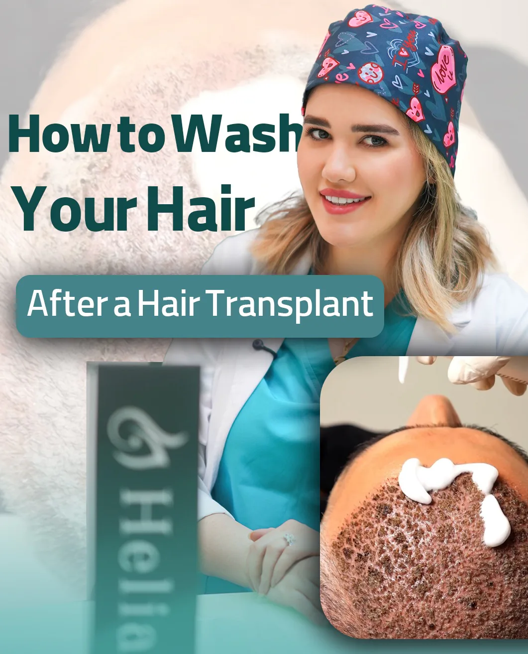 FUE hair transplant recovery and aftercare at Helia Clinic Dubai