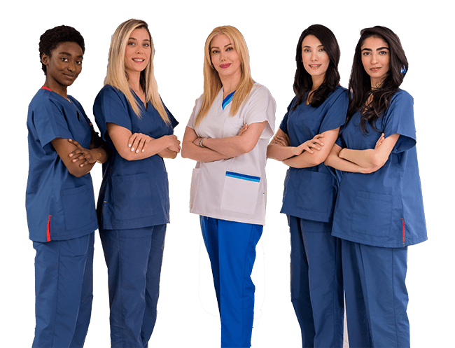 Dr. Yasaman Shariati and Helia clinical team