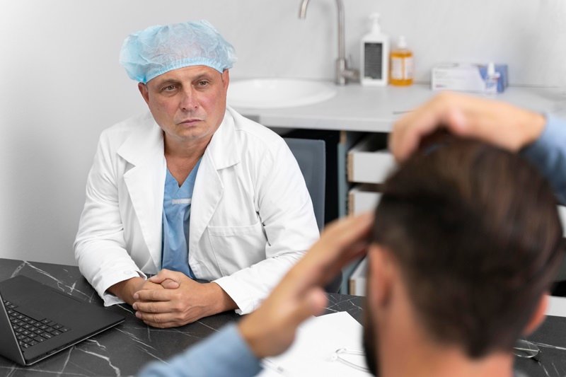 Hair transplant consultation for men