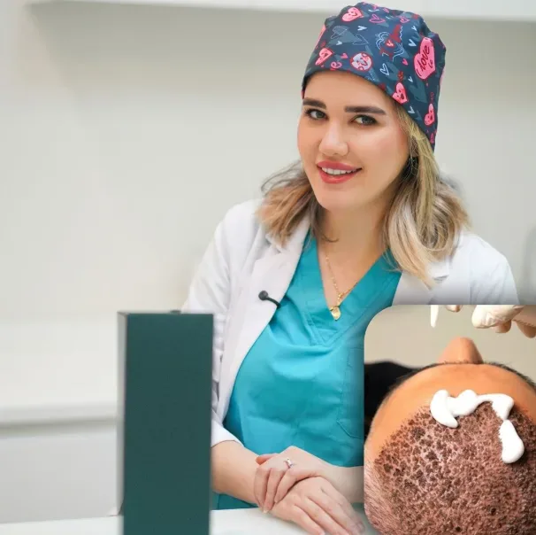 FUE hair transplant recovery and aftercare at Helia Clinic Dubai