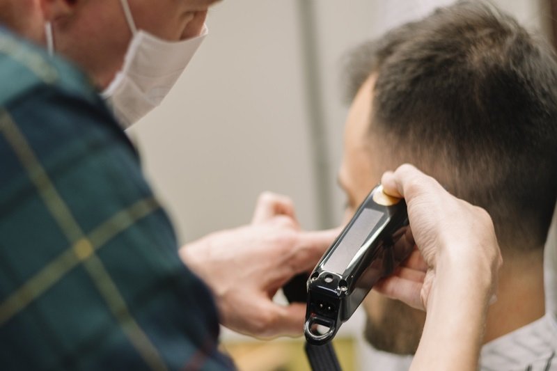 first haircut after hair transplant