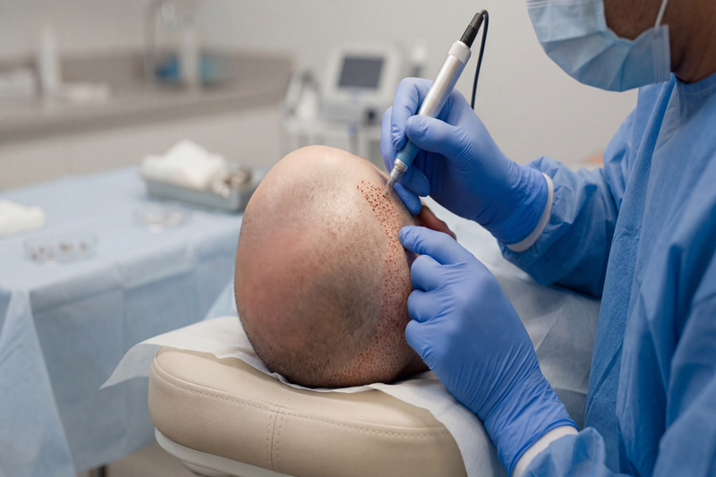 FUE hair transplant procedure