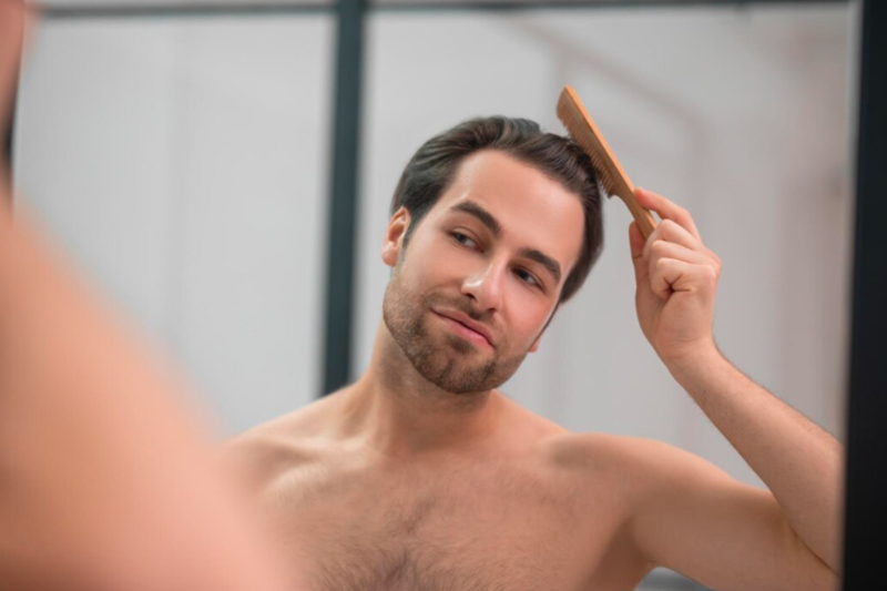 Hair care after one month of hair transplant