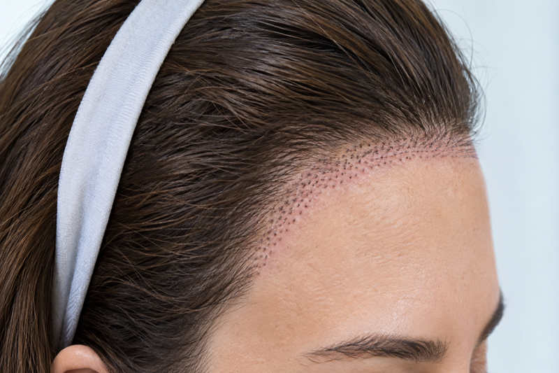 Hair transplant recovery in women